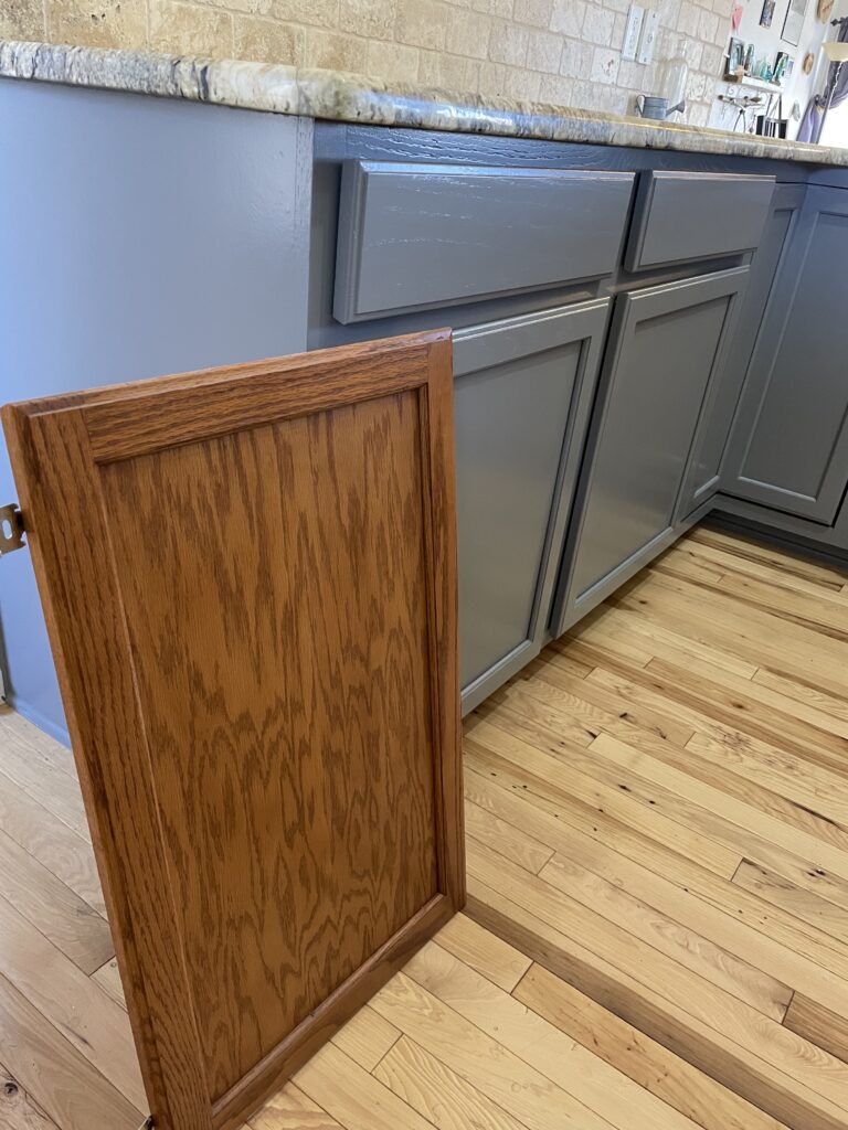 Colorado Front Range Cabinet Painting